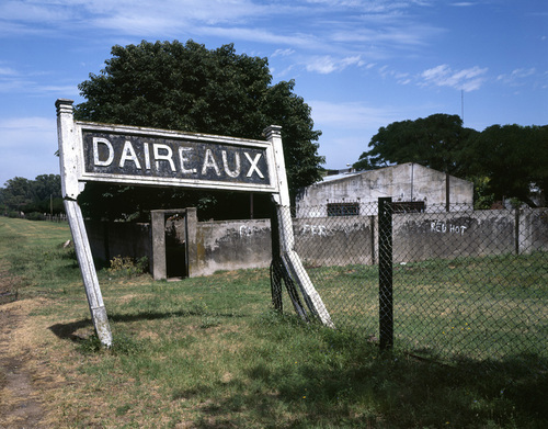 Le quai de la gare - Daireaux, 2010