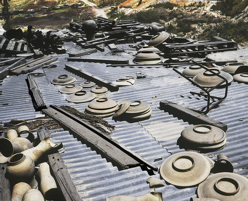 Sur les toits- Fès, 2006.