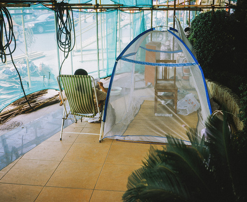 Camping-Yangzhou, 2007.