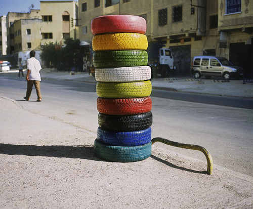 Pneumatique - Fès, 2004.