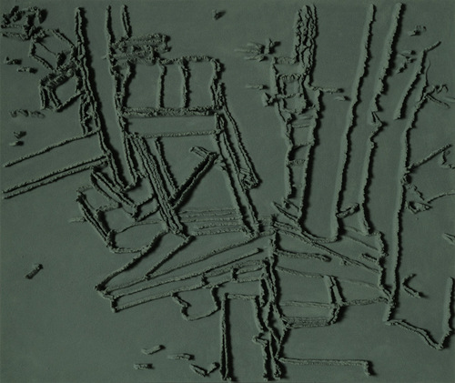 : Skizze « Les bois – Multan », 2008.