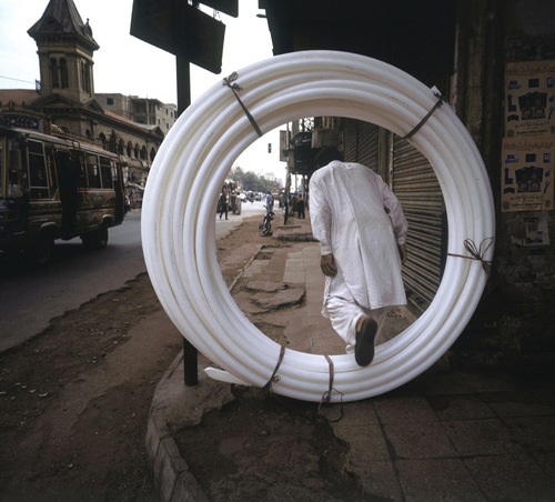 Le temps vite–Karachi, 2008. 