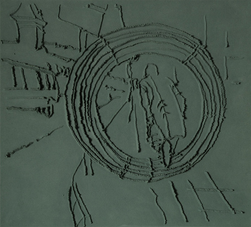 Skizze « Le temps vite-Karachi », 2008.