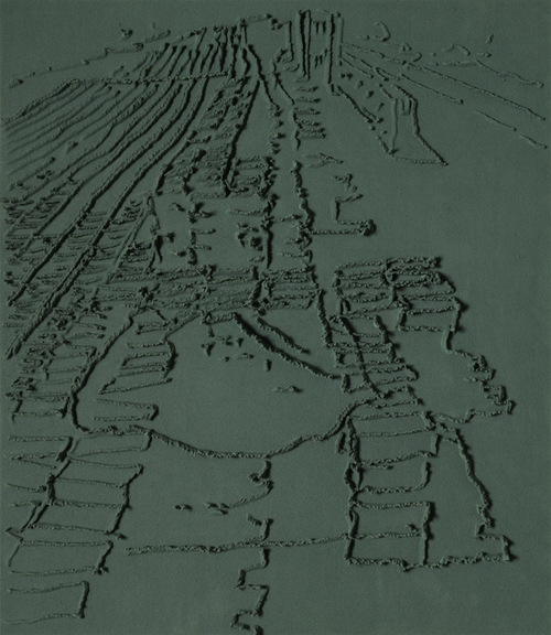 Skizze « Abri–Quetta », 2008. 