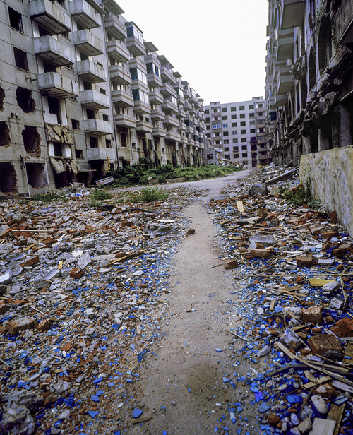 Le bleu du ciel - Shenyang, 2011.