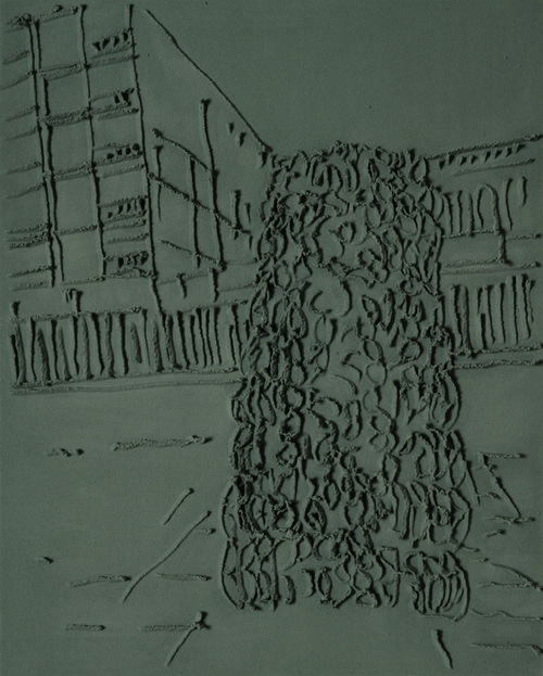 Skizze « UV–Karachi », 2008.